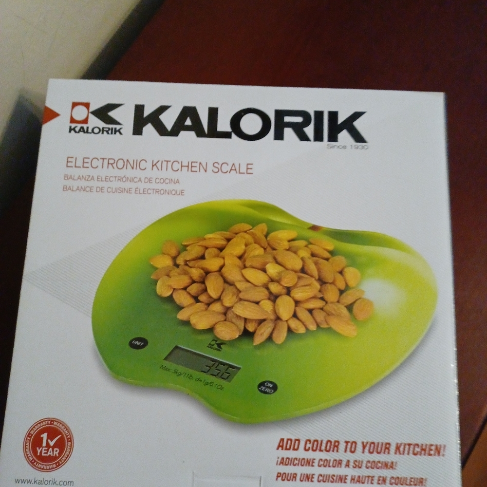 Kalorik counter scale